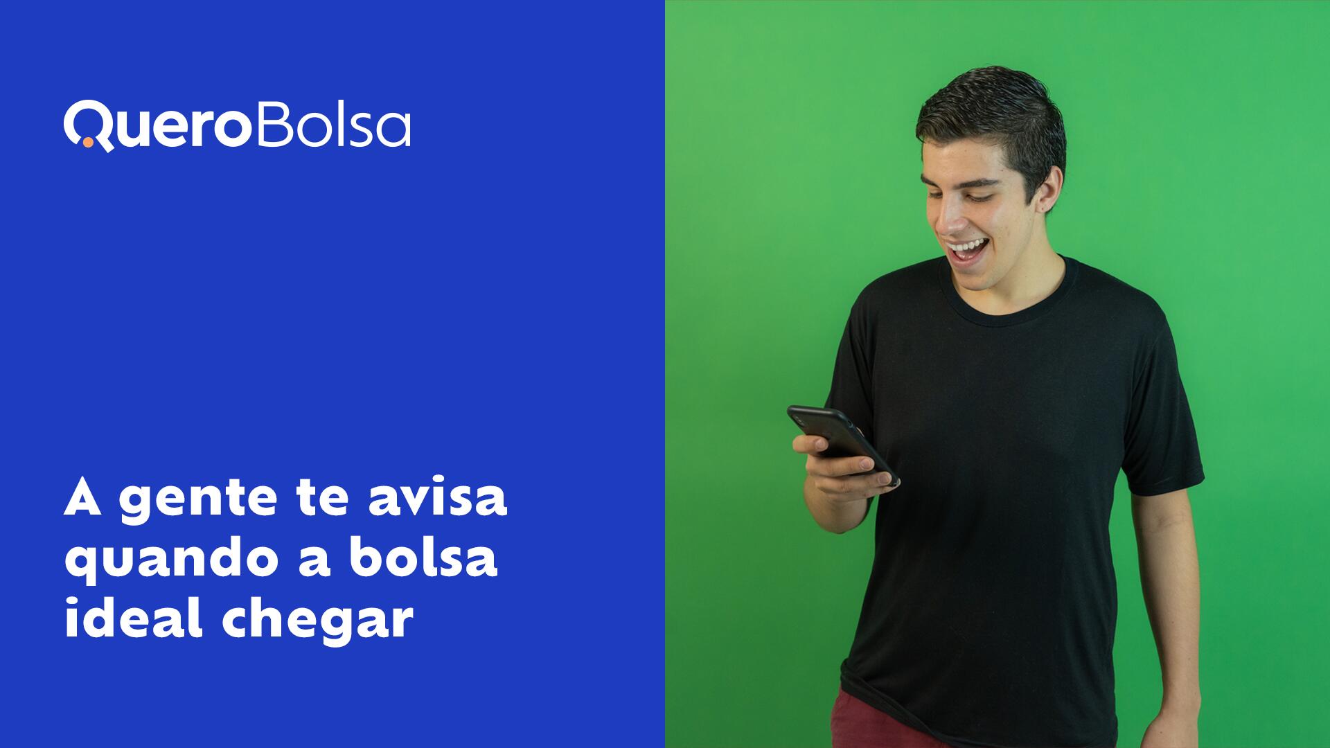 Como funciona o aplicativo do Quero Bolsa?